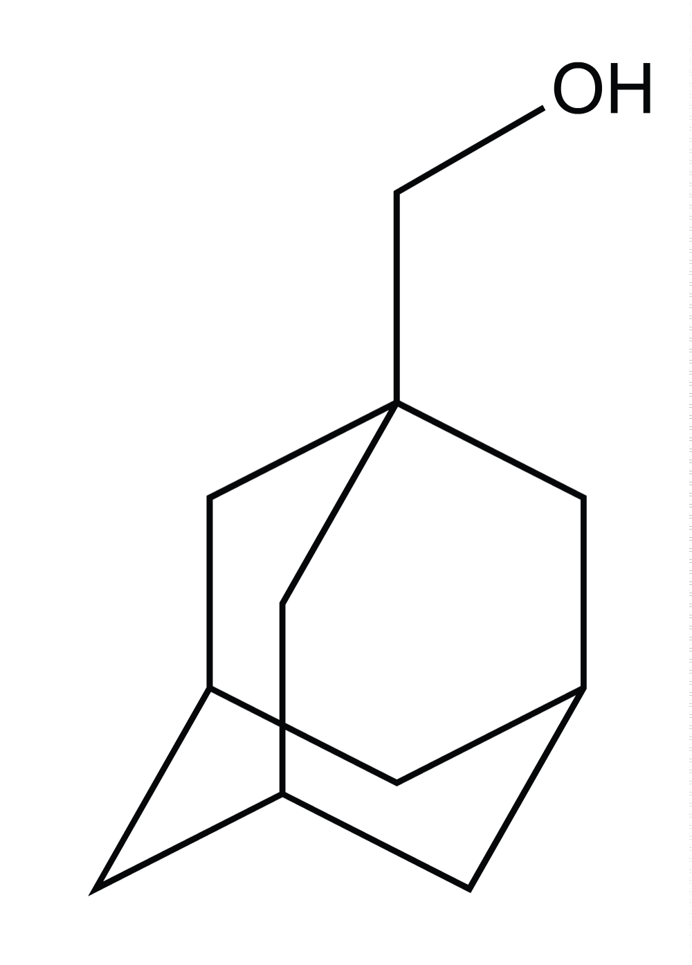 scheme:Tricyclo[3,3,1,1(3,7)]decane-1-methanol