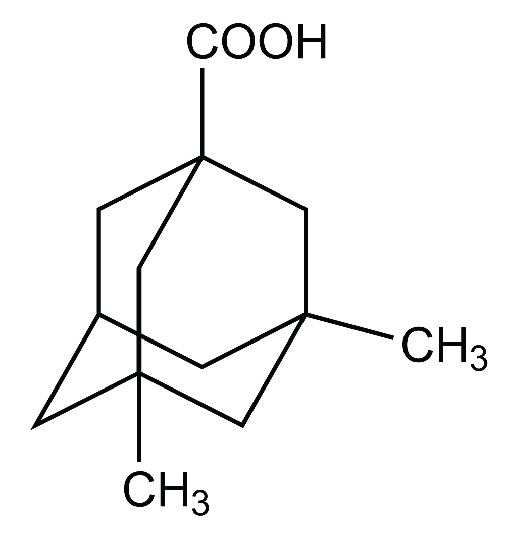 scheme:3,5-Dimethyladamantane-1-carboxylic acid