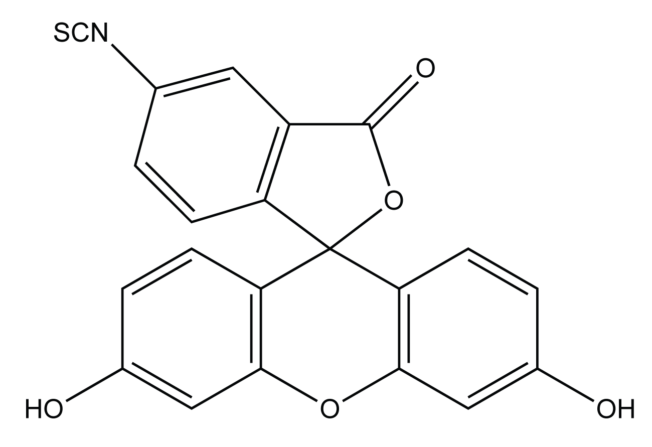 scheme:5-FITC, Fluorescein isothiocyanate isomer I